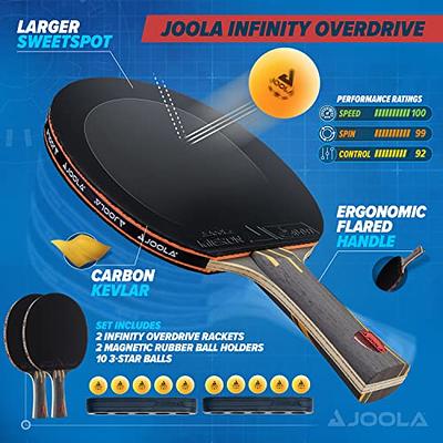 JOOLA Omega Control Table Tennis Racket with Flared Handle