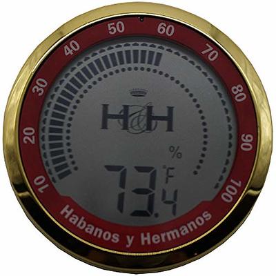 Hygrometer Analog Hygrometer Mechanical Round Hygrometer Humidity Gauge for  Cabinet Cans 