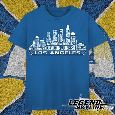 Homage Men's Homage Royal Los Angeles Dodgers 1988 World Series Champions  Tri-Blend T-Shirt