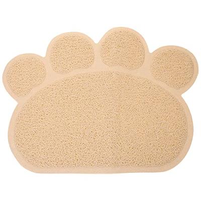 Hoki Found XX-Large Silicone Pet Food Mats Tray - Non Slip Pet Dog cat Bowl  Mats Placemat - Pet Water Mats for carpet -D