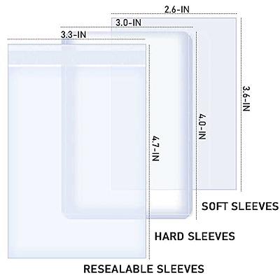 Ultra PRO Clear Card Sleeves for Standard Size Trading Cards measuring 2.5  x 3.5 (500 count pack)