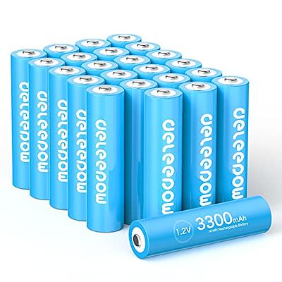 2 pc Pile rechargeable NiMH AA 3000 mAh 1,2V
