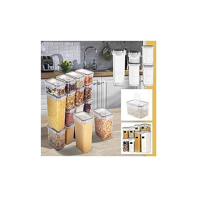 5 Size Single Airtight Clear Storage Containers, Transparent Vacuum  M-oisture Proof Fresh-keeping Storage Containers with Lids, Kitchen Pantry  Stackable Storage Organizer keeping Box - Yahoo Shopping