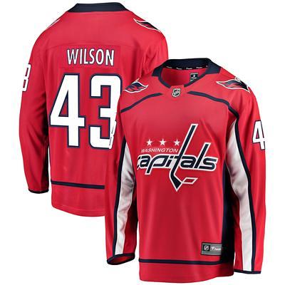 Autographed Washington Capitals Tom Wilson Fanatics Authentic Red Alternate  Adidas Authentic Jersey