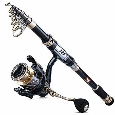 PLUSINNO Fishing Rod and Reel Combos Carbon Fiber Telescopic Fishing Rod  with Reel Combo Sea Saltwater Freshwater Kit Fishing Rod Kit - Yahoo  Shopping