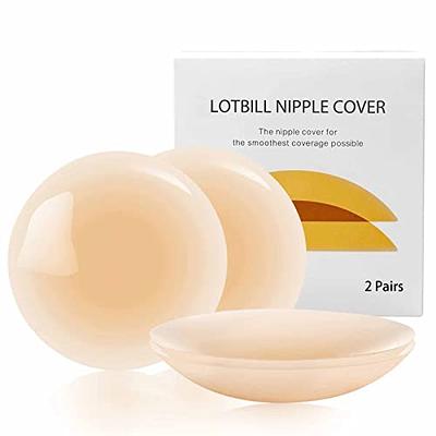 LOTBILL Pasties Nipple Covers,3.3 Best Size Fits A-C Cups Nipple Covers  for Women,Nipple Cover lingerie for women,Reusable Adhesive Silicone Nipple  Cover,2 Pairs,Light Skin Tone. - Yahoo Shopping