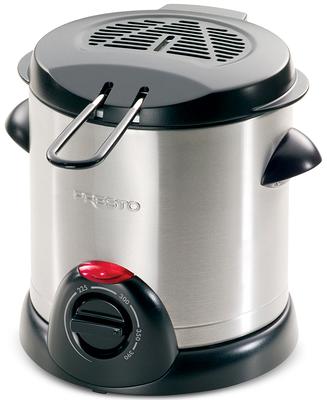 Chefman Fry Guy Deep Fryer - Stainless Steel, 1.6-Quart, 1000-Watt