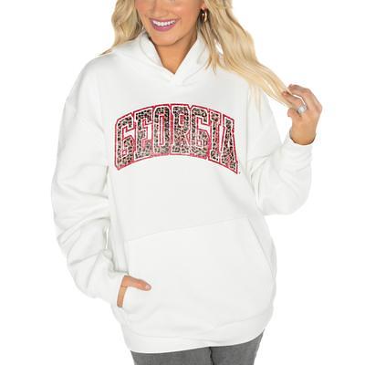 Women's Columbia Cream Georgia Bulldogs Darling Days Raglan Fleece