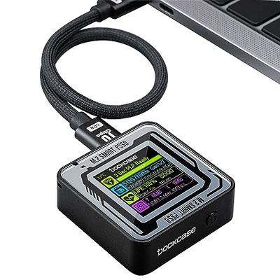 DOCKCASE Pocket M.2 2230 NVMe SSD Enclosure,Support 3s PLP Prevents Write  Data Loss,USB 3.2 Gen 2 Type-C (10 Gbps), fits NVMe PCIe, Exclusive to Size  2230,Support M-Key B+M Key UASP - Yahoo