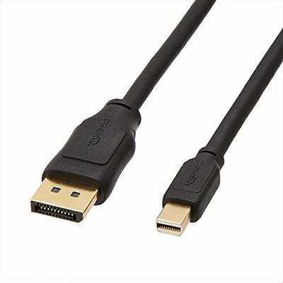 Basics USB-A to USB-B 3.0 Cable, 4.8Gbps High-Speed with Gold-Plated  Plugs, 6 Foot, Black