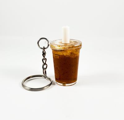 Iced Coffee Shaker Keychain  Coffee Keychain, Ice Coffee Charm