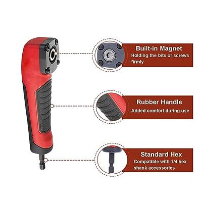 RIGHT ANGLE ATTACHMENT 3/8 SQ TO 1/4HEX - DWAMRA38FT