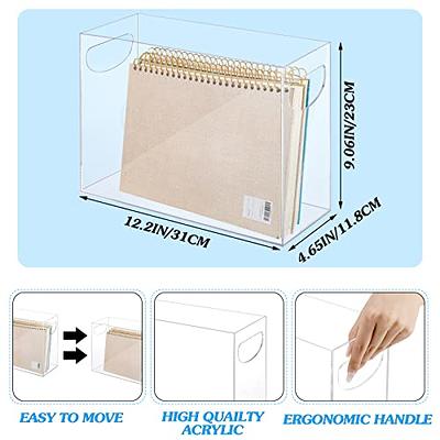 Household Simple Portable Transparent Storage Box Covered Plastic Storage  Box