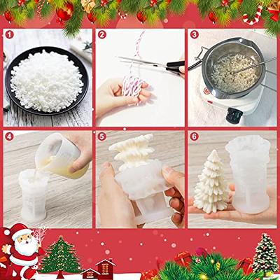 Christmas Tree Aromatherapy Candle Silicone Mold Christmas Diy