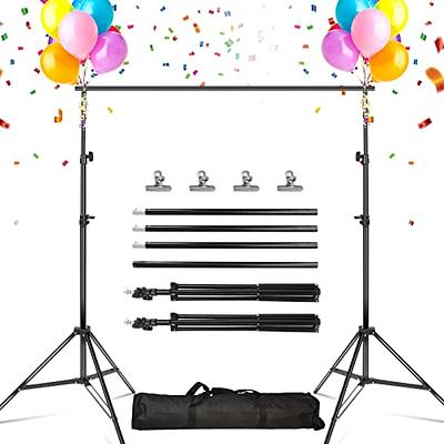 VEVOR 8 ft. x 8 ft. Display Backdrop Banner Adjustable Height and Width  Portable Banner Stand for Photography, Arbor DM-ABSZSJ00000001V0 - The Home  Depot