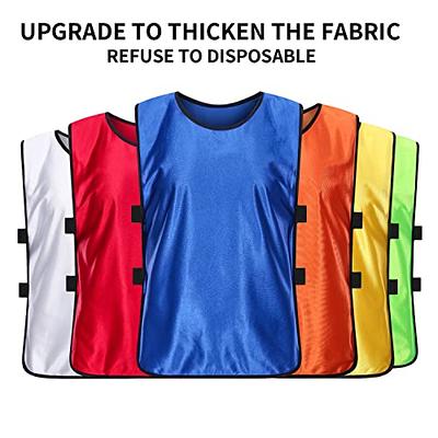  24 Pcs Kids Scrimmage Vest Soccer Pinnies Training