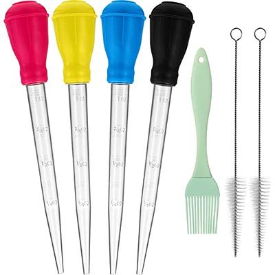 8Pcs Silicone Pastry Brush for Baking, Cooking, Basting & BBQ Grill, Food  Grade, Heat Resistant, Detachable Head for Thorough Cleaning, Long and  Ergonomic Design 