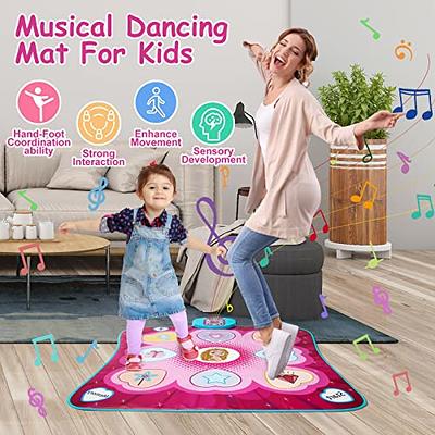 JUYOUNGA Dance Mat, Gifts Toys for Girls 3 4 5 6 7 8 Years Old