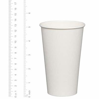 Comfy Package 6 Oz White Paper Cups Disposable Coffee Cups Espresso Cups,  300-Pack 