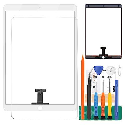  for iPad 9 9th Gen 2021 Screen Replacement for iPad 9 9th  Generation 10.2 A2602 A2603 A2604 A2605 Touch Screen Digitizer Sensor  Glass Panel Repair Parts Kit with Home Button +Tools +