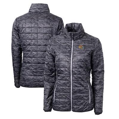 Chicago Bears Cutter & Buck Helmet Rainier PrimaLoft Eco Insulated Quilted  Button-Up Shacket - Navy