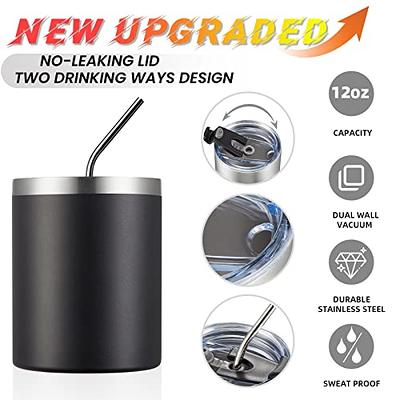 12oz Stainless Steel Insulated Tumbler Cup Double Wall Vacuum