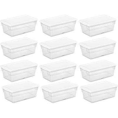 Sterilite - 1642 - 6 qt Storage Box w/ Lid