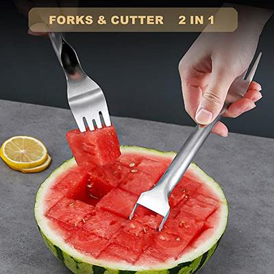 NEX Watermelon Slicer Fruit Cutter, Kitchen Gadgets, Melon Slicer