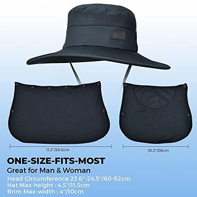 Sukeen Cooling Bucket Hat with Detachable Neck Flap and Face Mask