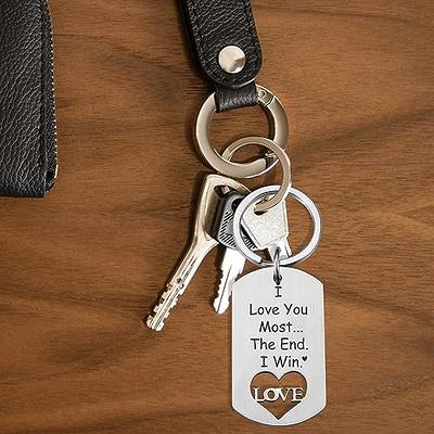 Valentines Day Gifts for Men To My Man Keychain Anniversary for Him Husband  Gifts from Wife Birthday Gifts for Boyfriend Groom Fiance Engagement  Wedding Present Jewelry Key Ring Black - Yahoo Shopping