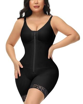 Bodysuit Women Body Shaper New Zipper Shapewear High Compression