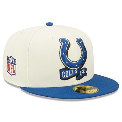 Men's New Era Gray/Royal Indianapolis Colts 2023 Sideline 59FIFTY