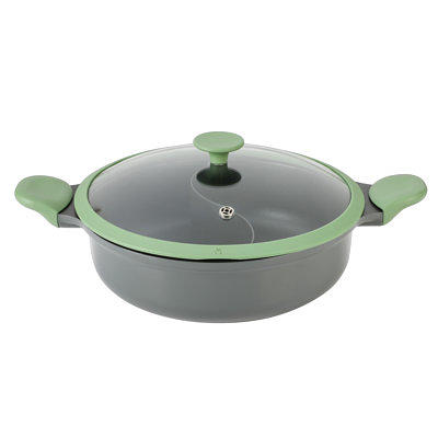 Hali Steamer Set W/Lid - 3 Qt Casserole W/Lid & Steamer Insert - Mirror  Finish - SS - 0.4 mm, Color: Silver - JCPenney