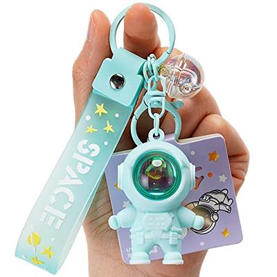 YOU WIZV Cool Keychains, Cute Astronaut Anime Kawaii Keychains for