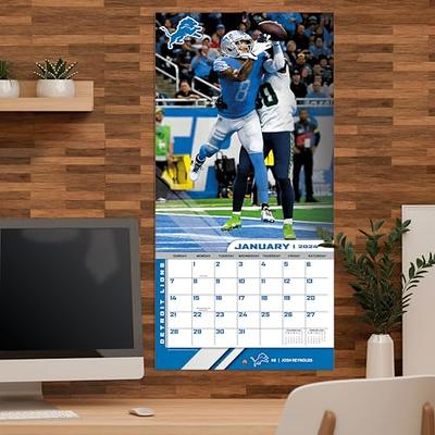 Detroit Lions 2023 12 x 12 Team Wall Calendar