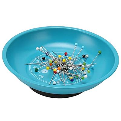 BFYDOAA Magnetic Bowl Pin Dish with 150pcs Bead Needles Sewing