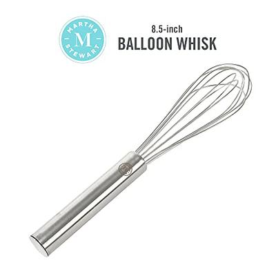 Martha Stewart Stainless Steel 9 in. Balloon Whisk
