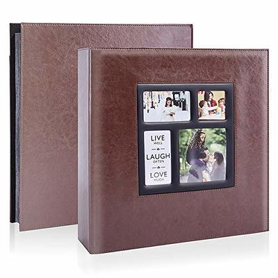 Photo Album 4x6 1000 Pockets, Extra Large Capacity Linen Cover