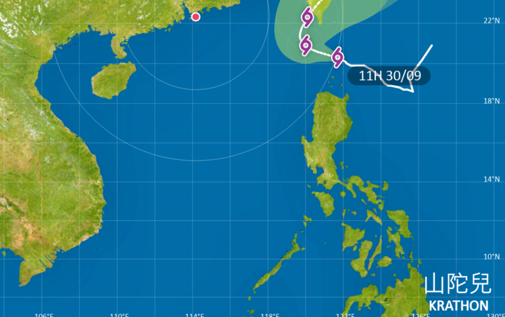 超颱山陀兒｜下沉氣流致本港酷熱最高 35 度　本周中期或發強烈季候風信號　最低 22 度｜Yahoo