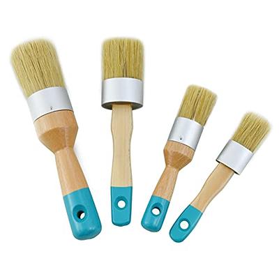 ZURLEFY 4 Count Touch Up Paint Brush Pen for Painting Walls, House Paint Drywall Repair Brushes Kit for Wood Furniture, Desks, Fence Scratches(3ml)