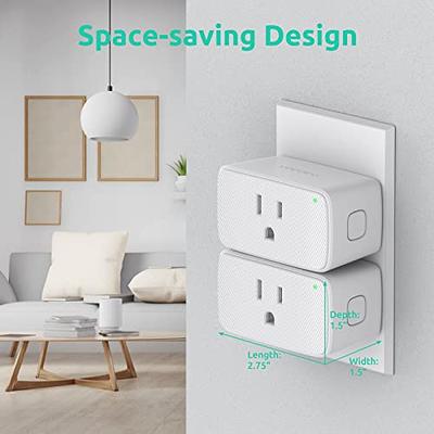 Gosund WP3 Mini Smart Plug Smart Life App Remote Control Work With Alexa  Google Home 10A 2.4GHz WIFI Smart Socket US Plug