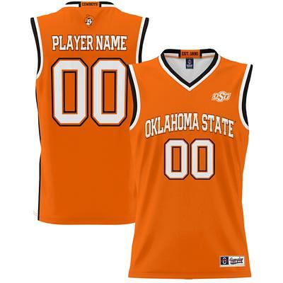 Men's Nike #1 Orange Oklahoma State Cowboys Alternate Game Jersey