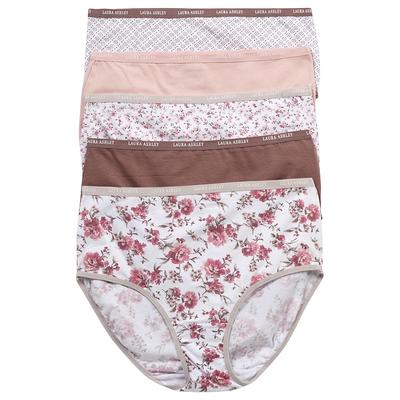 💕LAURA ASHLEY💕 No Show Panties (5 Pack) L NWT