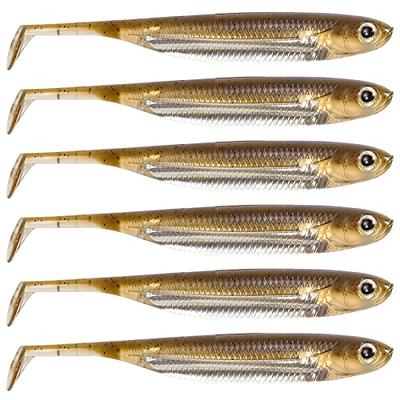 True North Baits - Mini M'eh Fly 1.3 (Black, 8pk)  Mayfly Lure Custom  Fishing Bait panfish Lure Insect Bait Rubber Worm grub Perch Crappie  Bluegill Lure Fishing Fish Micro Bait Micro