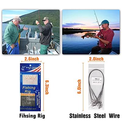 Surf Fishing Tackle Kit, Saltwater Fishing Leader Rigs Pyramid