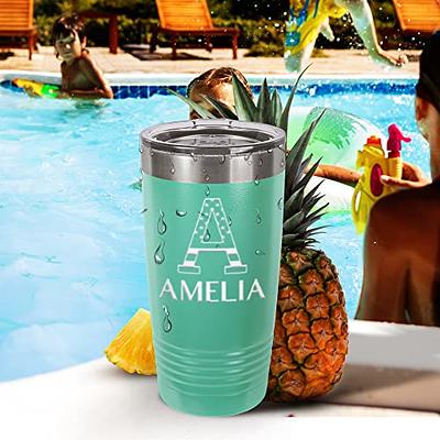 Pineapple Tumbler, Unique Pineapple Gifts for Women, Kids, Friends, Pineapple Cup/Water Bottle/Drink Cup/Coffee Travel Mug, Pineapple Stuff/