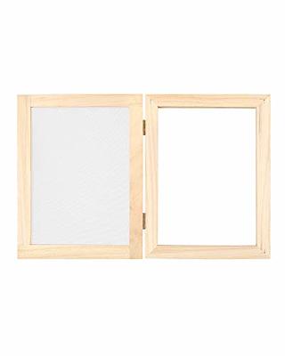 Caydo Paper Making Kit, Include A5 Size 7.5 x 9.8 Inch Wooden
