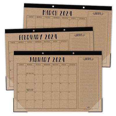 MAGICLULU 2024 Mini Desk Calendar Desktop Decor Desktop Calendar Table Top  Decor Desk Pad Calendar Mini Note Pads Mini Notepad Desk Notepad Calendars