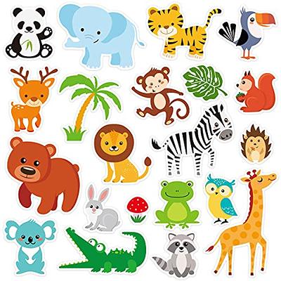 20 PCS Jungle Animals Thick Gel Clings Winter Safari Window Gel Clings Decals  Stickers for Kids Toddlers and Adults Home Airplane Classroom Nursery Winter  Zoo Animals Party Supplies Decorations - Yahoo Shopping