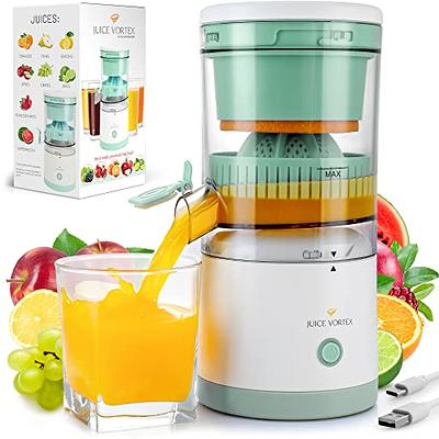 Electric Citrus Juicer USB Rechargeable Hands-Free Orange Lemon Squeezer  Machine